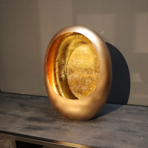 Kaarshouder Egg XL goud goud