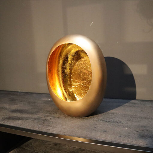 Kaarshouder Egg large goud goud
