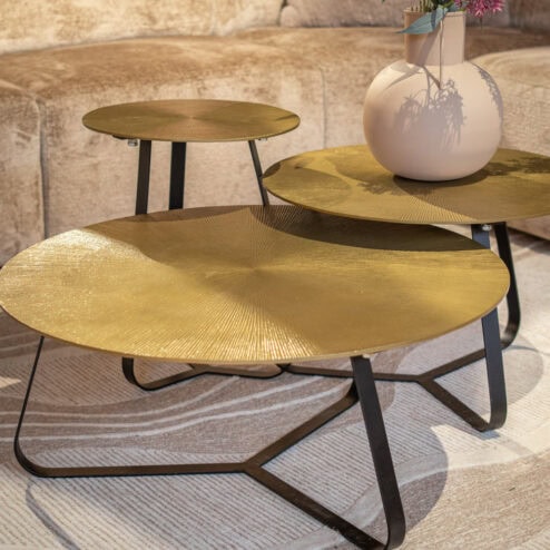 Riley salontafel aluminium ijzer