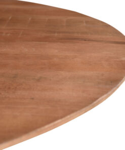 Eettafel Noor Rond mangohout 130cm naturel 2