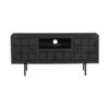 Cubical Black Tv meubel zwart mangohout 120