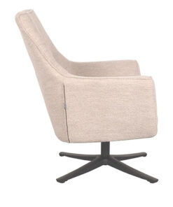 Porelli Draai fauteuil Natural Boucle 2