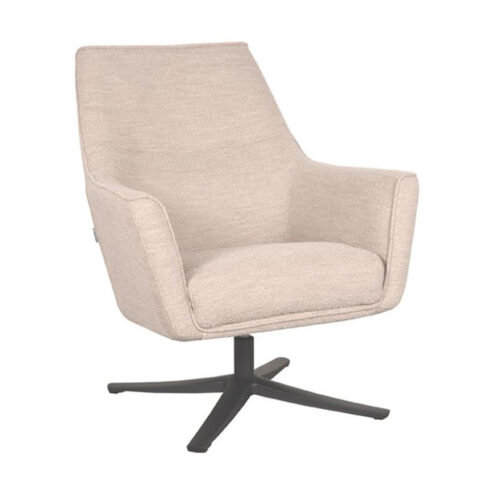 Porelli Draai fauteuil Natural Boucle