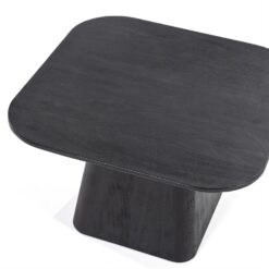 Bijzettafel Aron vierkant 60x60 zwart