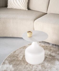 Bijzettafel Mist creme
