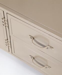 Dressoir Nate Industrieel  3drs. 3 laden 185cm zand