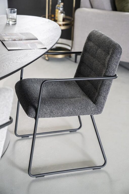 Eetkamerstoel Artego anthracite