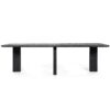 Eettafel Fynn 280x100x75 zwart