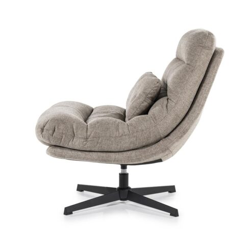 Fauteuil Cooper met kussen bruin Houston