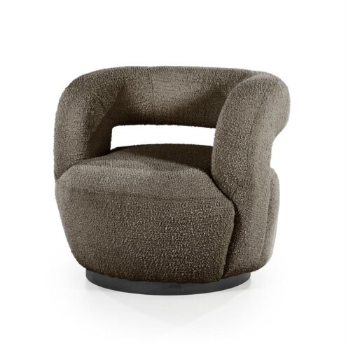 Fauteuil Sharon bruin spark