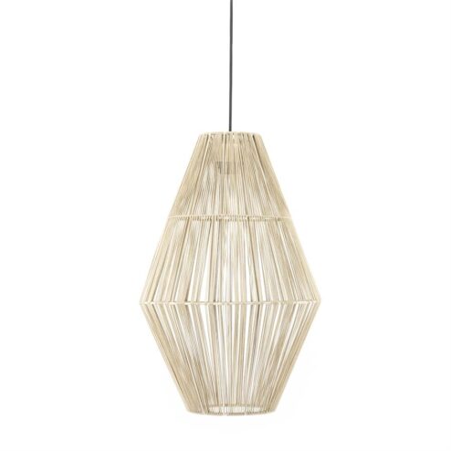 Hanglamp Aya 2-lichts naturel