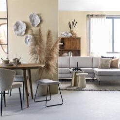 Bijzettafel Glaze crème