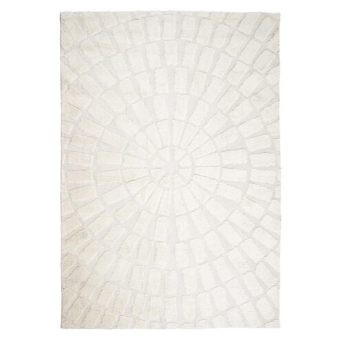 Vloerkleed Sunburst 200x300 cm creme