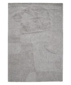 Vloerkleed Yuka 160x230 cm grijs