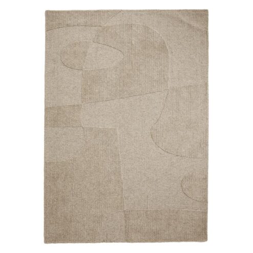 Vloerkleed Yuka 190x290 cm beige