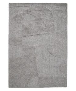 Vloerkleed Yuka 190x290 cm grijs