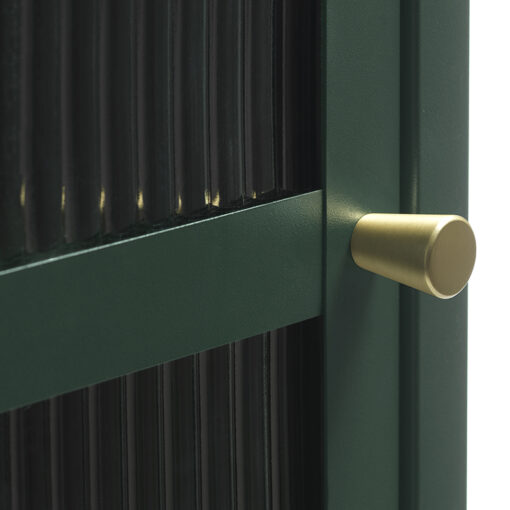 Gulltop vitrinekast groen metaal 160cm-5.jpg