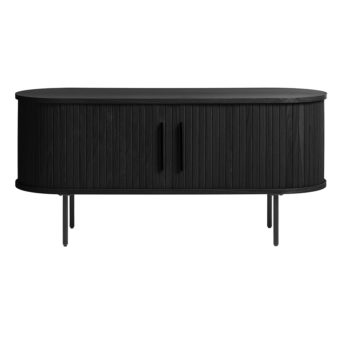 Nita TV meubel zwart eikenhout 120cm