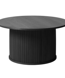 Nita salontafel zwart eikenhout 90cm