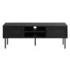 Pernille TV meubel zwart melamine rotan120cm-2.jpg