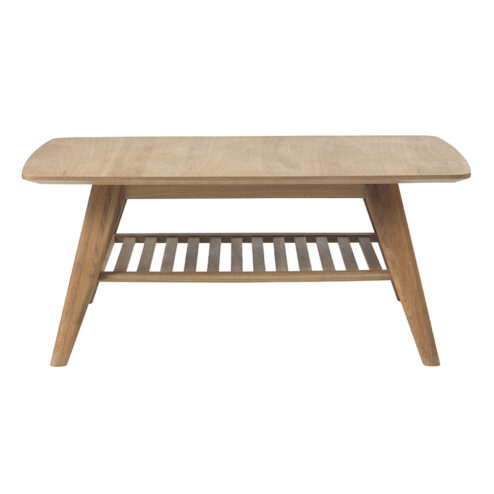 Rhea salontafel naturel eikenhout 110cm