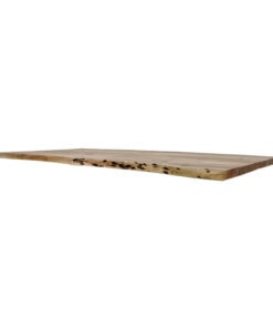 Mangohouten Tafelblad 140x50cm - Ovaal, Massief Hout Voor Eettafel Of Werkblad