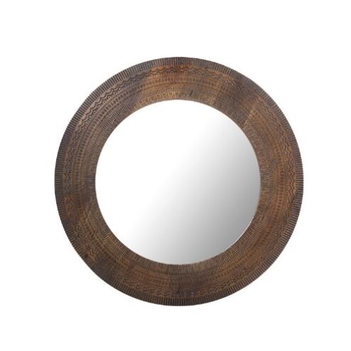 Spiegel Noelle rond hout