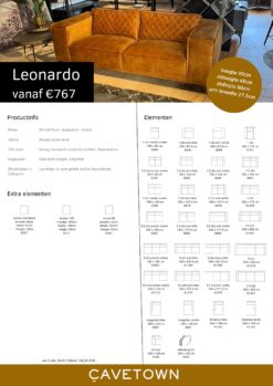 Leonardo bank 3 zits