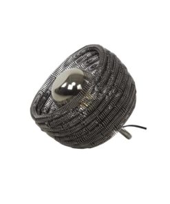 Basket Tafellamp 25cm Zwart nikkel