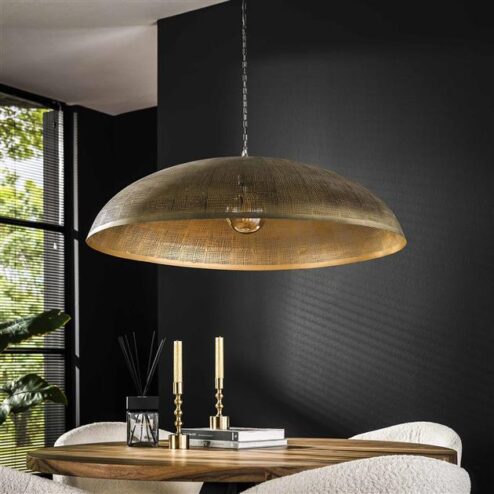 Gemini Hanglamp 90cm Brons antiek