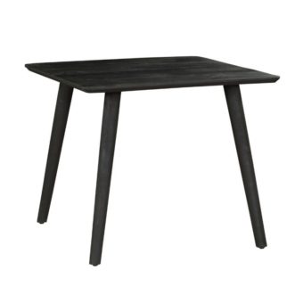 Mano eetkamertafel zwart 90 cm