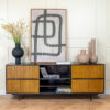 DPX Furniture Venere dressoir bruin 200cm
