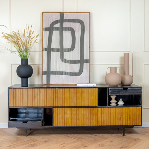 DPX Furniture Venere dressoir bruin 200cm
