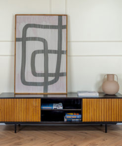 DPX Furniture Venere tv meubel bruin 180cm