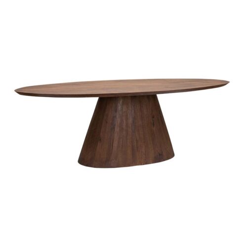 Eettafel Carlito ovaal bruin 260cm