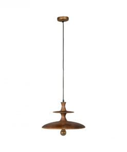Cath 1-lichts Hanglamp Large Walnoot