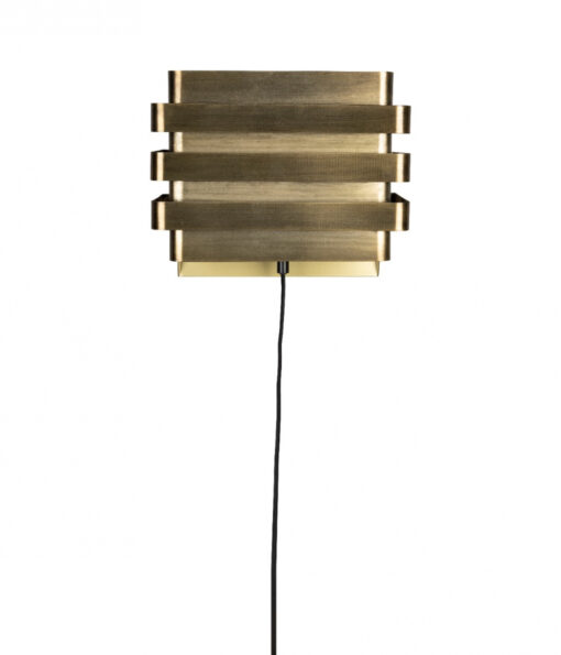 Dumont 1-lichts Wandlamp Goud
