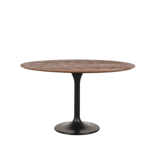 Eetkamertafel Isla Espresso Mangohout 130cm