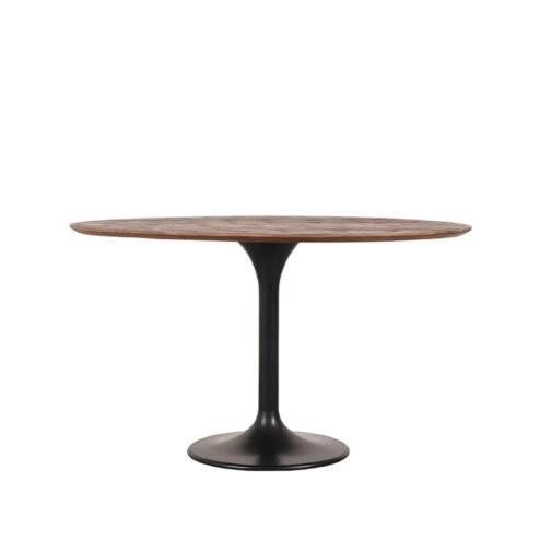 Eetkamertafel Isla Espresso Mangohout 130cm