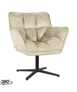 Fauteuil Alexa Beige Elegance