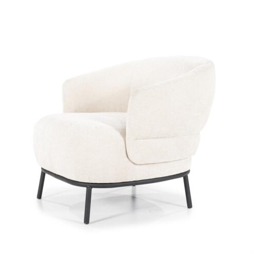 Fauteuil David - beige Safari