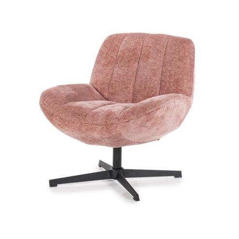 Fauteuil Derby Roze