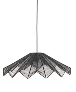 Hanglamp 1-lichts Varjo Zwart 51cm