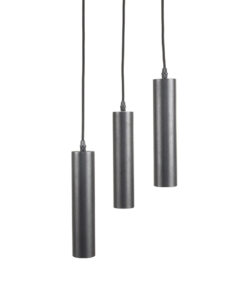 Hanglamp Emery Zwart Metaal 3-lichts