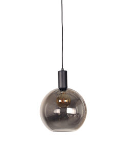 Hanglamp Sumo 1-Lichts Smoke Glas 30cm