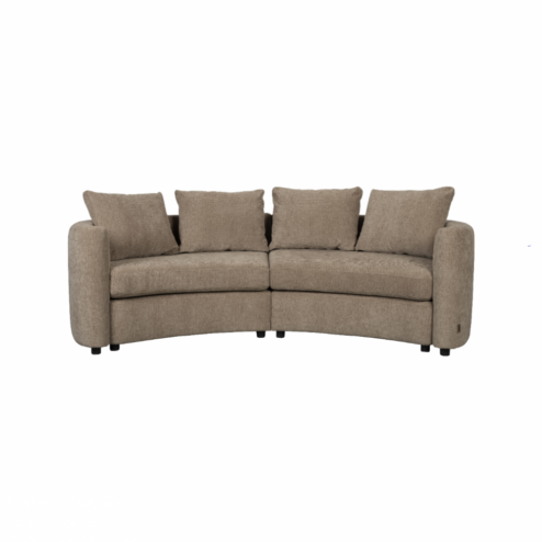 Loungebank Fernon Bruin 228cm