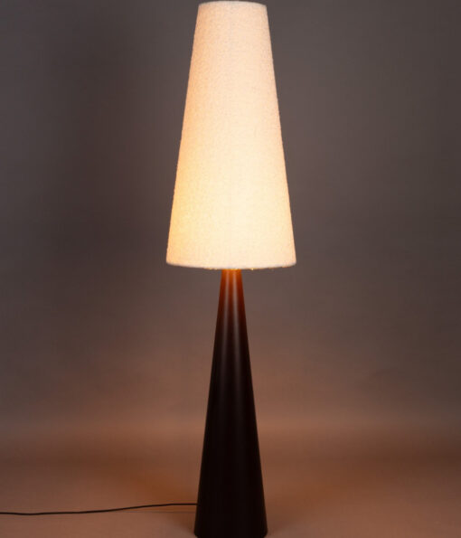 Miki 1-lichts Vloerlamp Bouclé 41cm