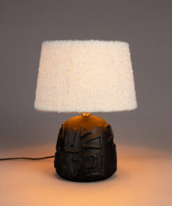 Renzo 1-lichts Tafellamp Wit 31cm