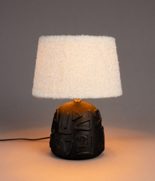Renzo 1-lichts Tafellamp Wit 31cm