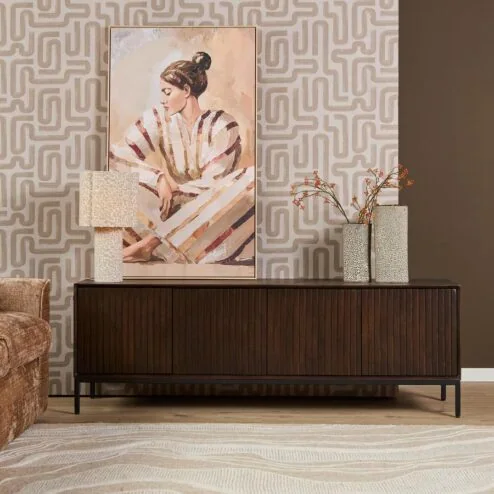 Tv meubel Martin Walnoot 165cm